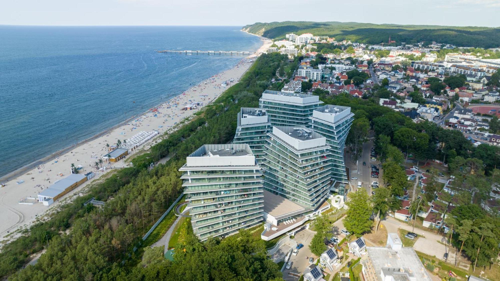 Waveview 5Th Floor Dream View Apartment Miedzyzdroje Exterior foto